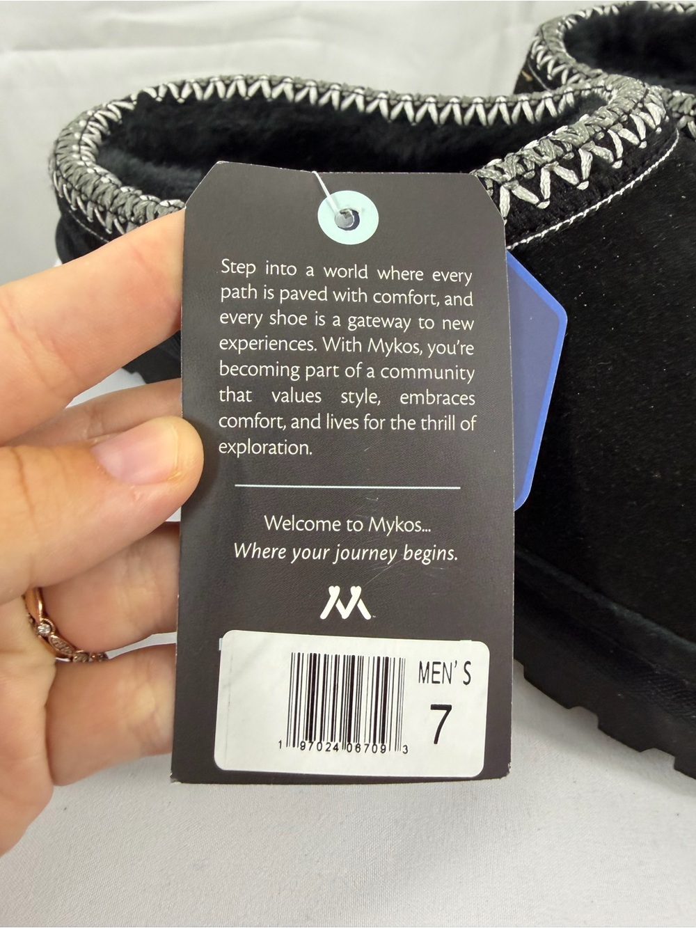 NWT Mykos Men’s Size 7 Very Soft Black Ortholite Comfort Foam Insoles - Picture 3 of 7